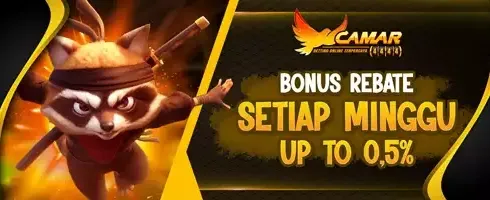 REBATE SLOT 0.5% promotion banner